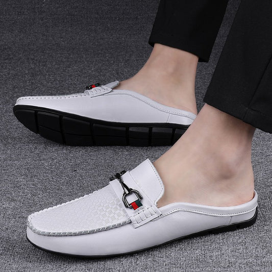 Men's Leather Slip-on Loafers